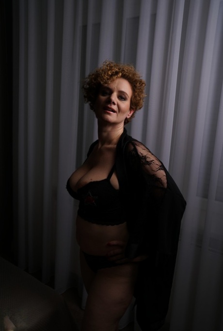 short hair lingerie art porn picture