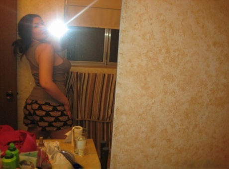 selfie s prsy sexy pěkné obraz