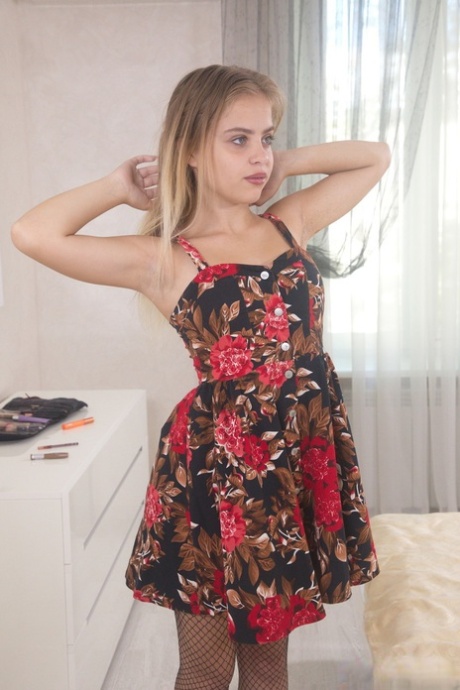 blonde skirt perfect image