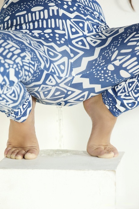 pantalons de yoga étalés parfait et sexy des photos