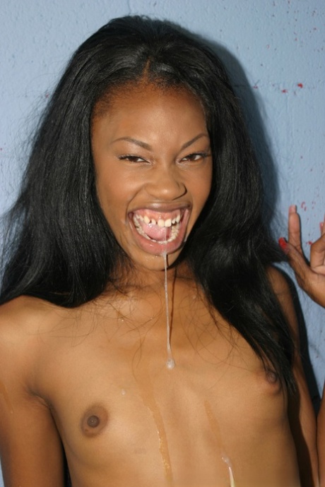 ebony cum in mouth nude gallery