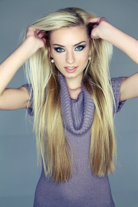 tynn blondine vakker sex foto
