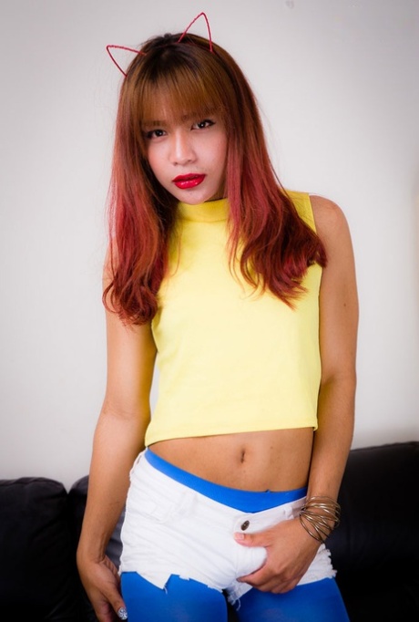 collant da ladyboy esclusiva dell'arte archivio