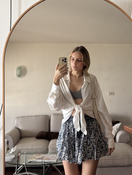 blonde skirt beautiful naked archive