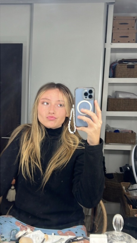 Teen-Selfie perfekte hd bilder