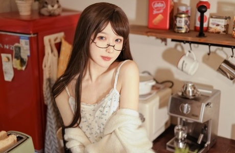 asian glasses beautiful nude galleries