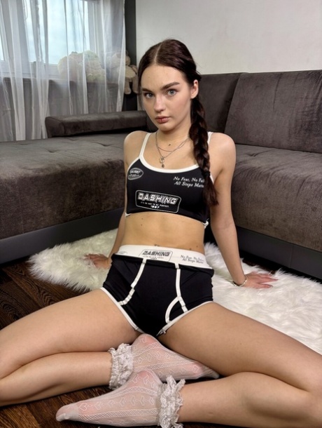 pawg瑜伽裤 美麗的裸體 照片