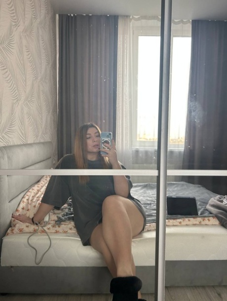 selfie w lustrze seksownie nago kino