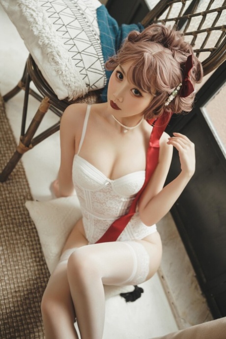 asian stockings beautiful naked image