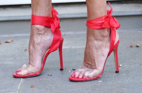 pies de tacones altos mejor hermosa recopilación
