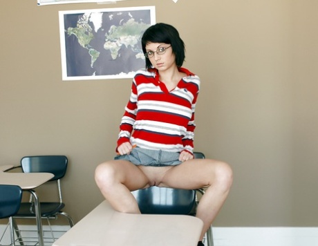 short hair glasses beautiful gallery