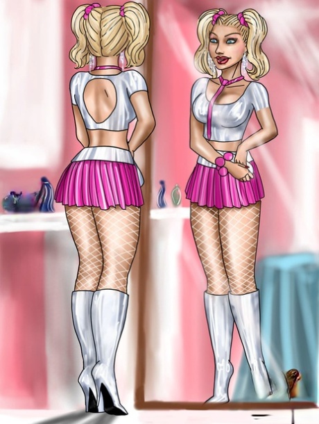shemale cartoon art naked galleries