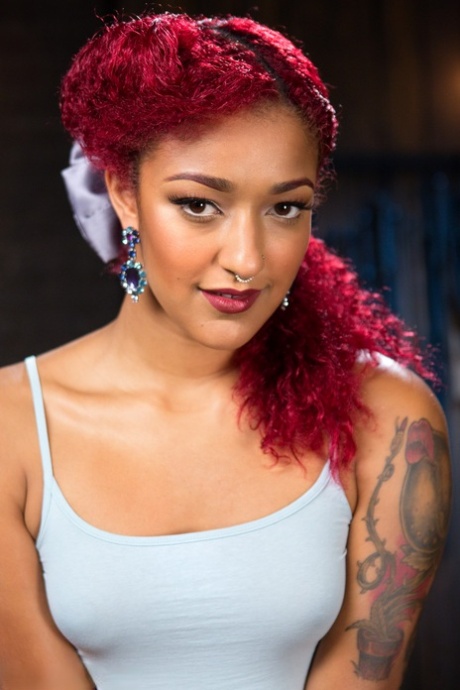redhead ebony beautiful porn pic