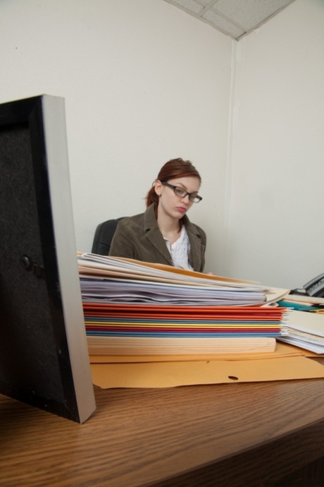 secretary glasses pornographic galleries