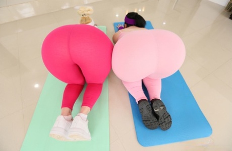 pantalones de yoga regordetes bastante caliente galerías