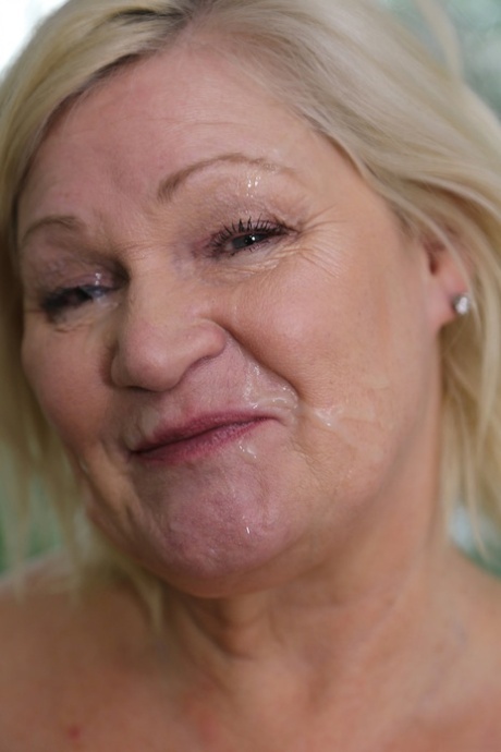 granny cum face sexy images
