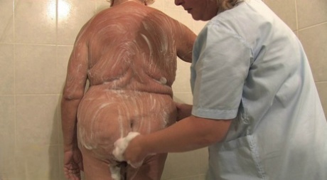 fat hairy granny hot naked image