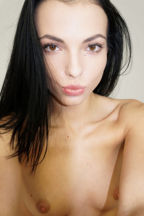 small tits selfie hot naked image