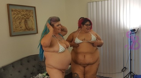 bbw lesbisch hd-kunst galerij