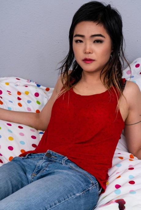 Aziatische jeans erotisch pornografisch archief