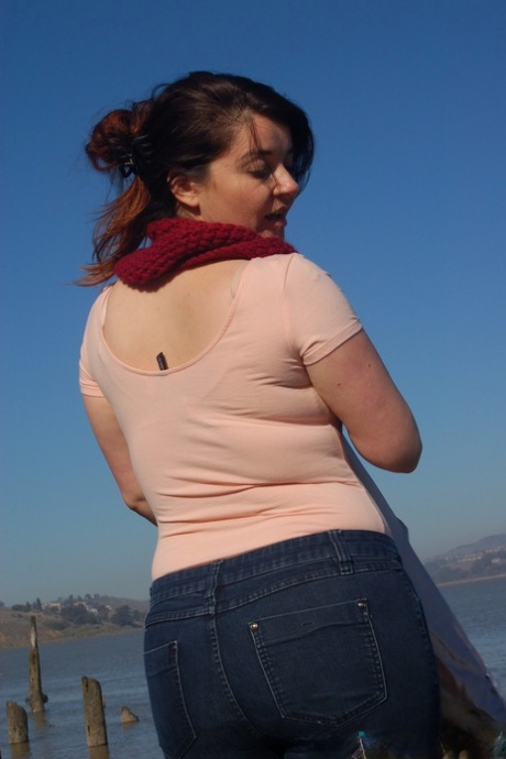 jeans paffuti bella libera fotografie
