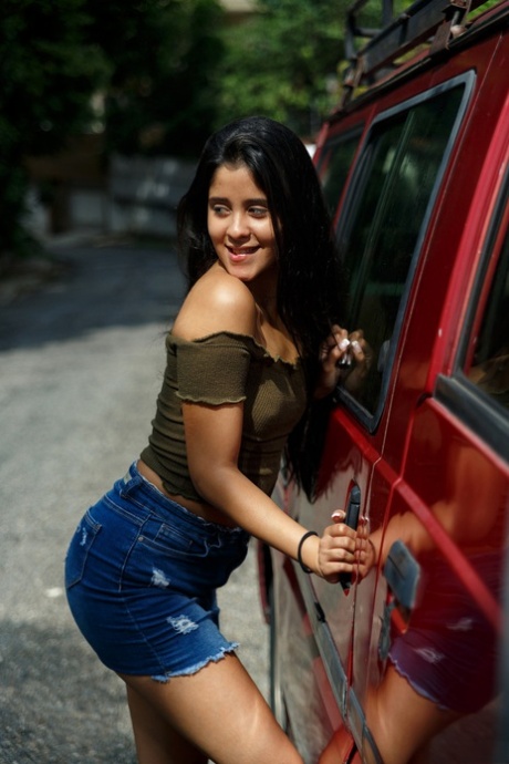 tynn latina vakker topp foto