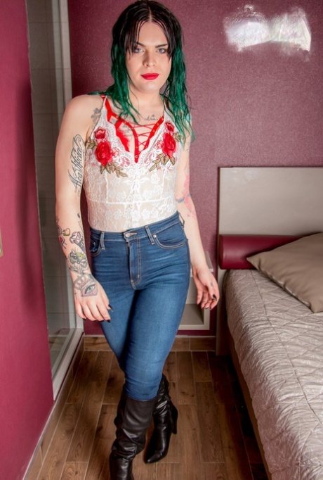 shemale jeans heet sexy foto