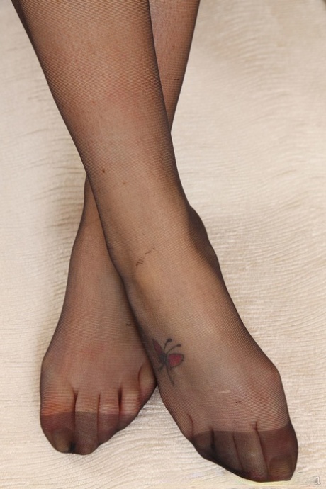 nylon voeten lekker gratis afb
