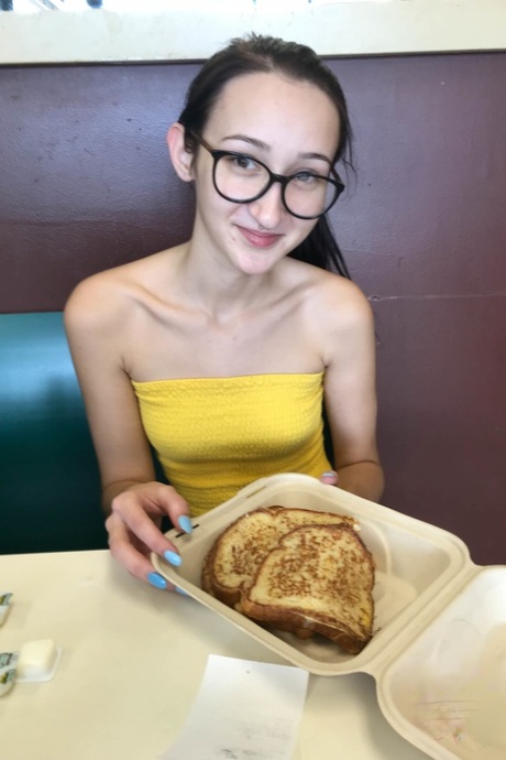 gafas de nerd bien caliente foto