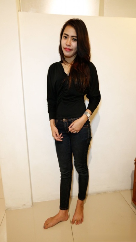 jeans bellissimi nudi Immagine