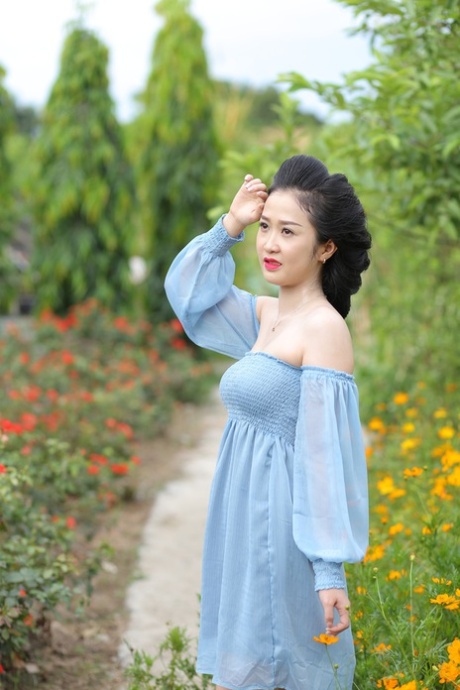 asiatisk utomhus sex hett foton