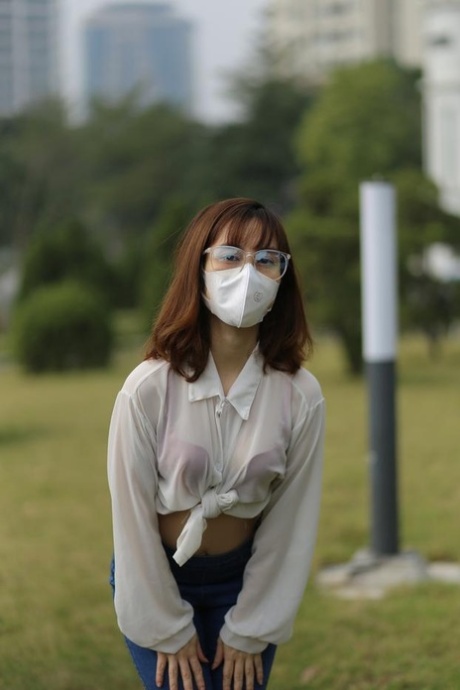 asiatische Brille hübsche top fotos