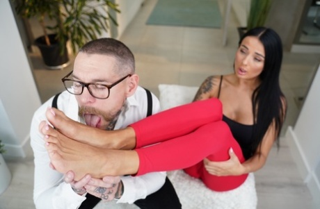 yogabukser føtter kunst eksklusiv img