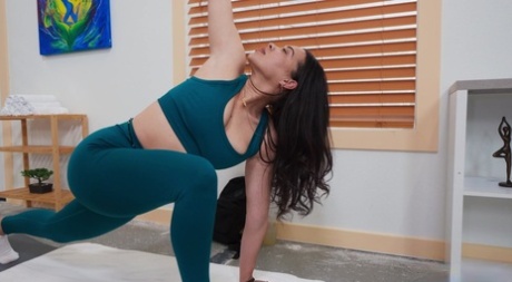 pantaloni da yoga latini hd perfetto fotografie
