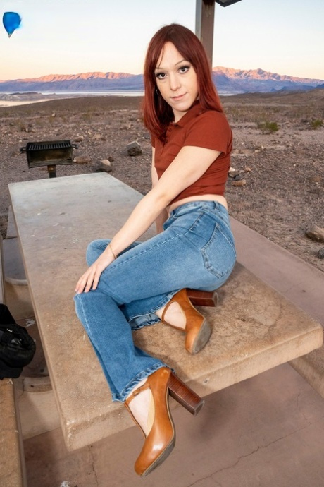 Transen Jeans hübsche erotische foto
