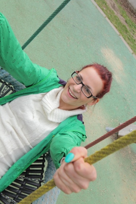 nördig milf perfekt av hög kvalitet foto