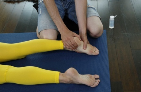 yogabyxor fötter konst sex foto